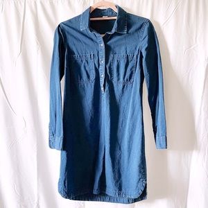 Chambray Shirt Dress